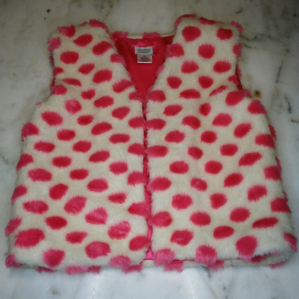 Charming Charlie Faux Fur Vest